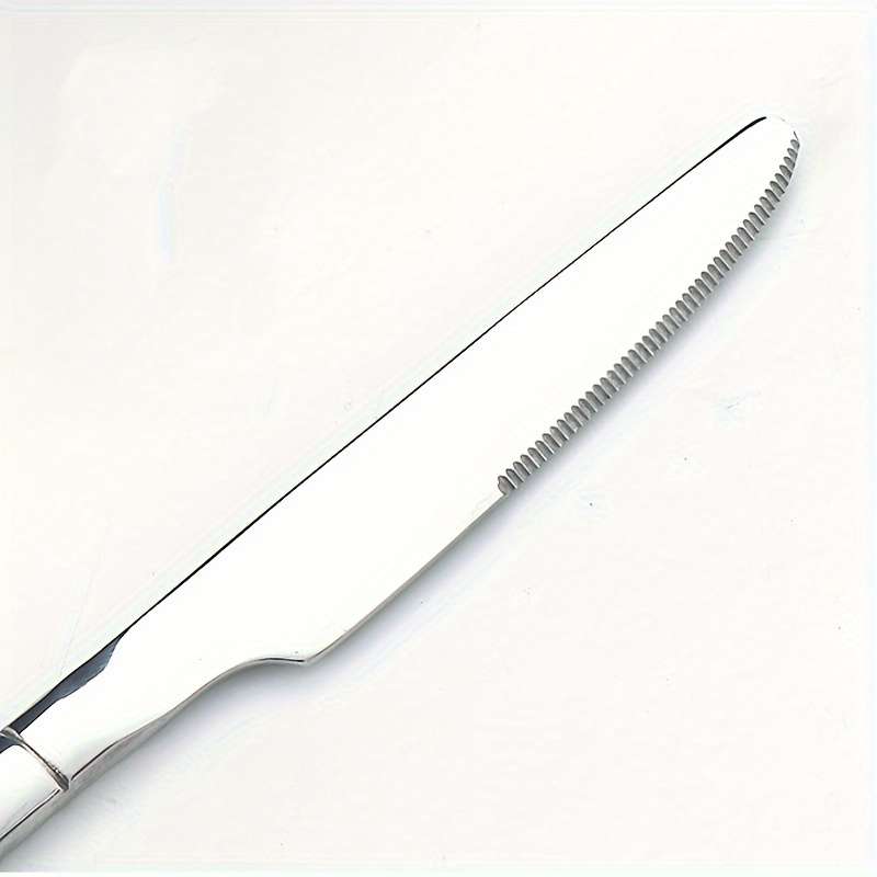 5pcs Home Kitchen And Restaurant Stainless Steel Tableware Knife Fork And Spoon Set Kitchen