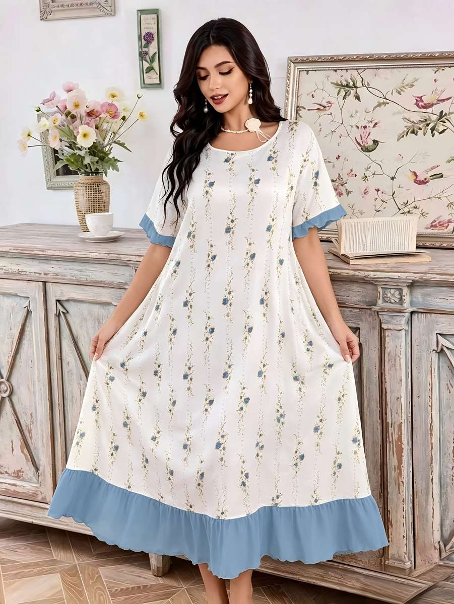 Women S Dress Color White Size 5Xl