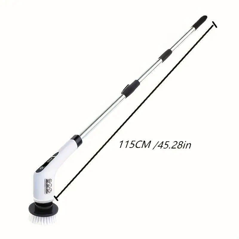 10-Piece Set With All Accessories 2025 Electric Spin Scrubber