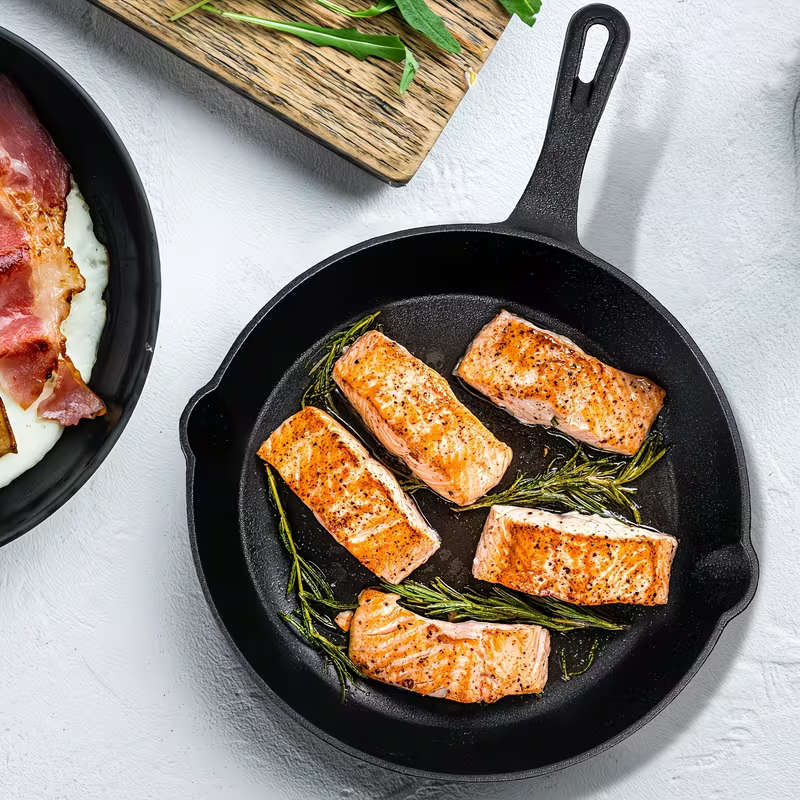 3pcs Cast Iron Skillet Set