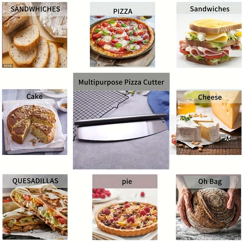 Large Stainless Steel Pizza Cutter