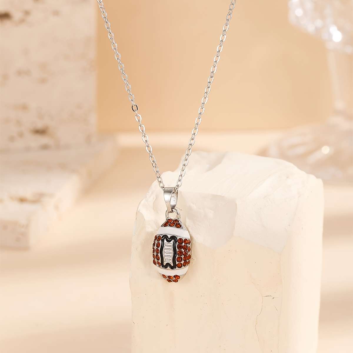 1 Piece Silvery Jesus Theme Pendant