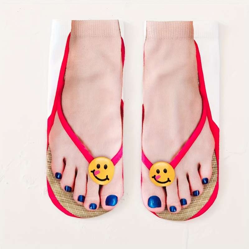 6 Pairs Of Models One Size High Elastic Socks