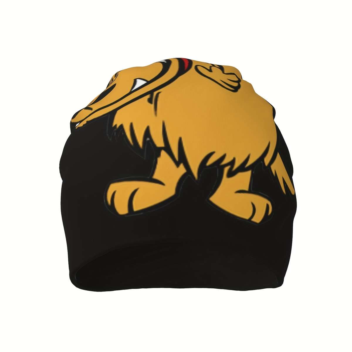 Cartoon Dog Laughing Graphic Skullies Beanies