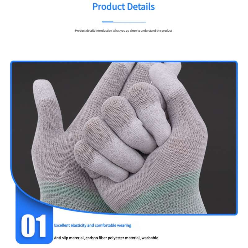 12 Pairs Of Gloves Multi Purpose Work Gloves