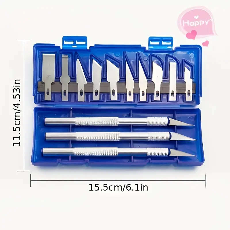 13pcs carving knife set
