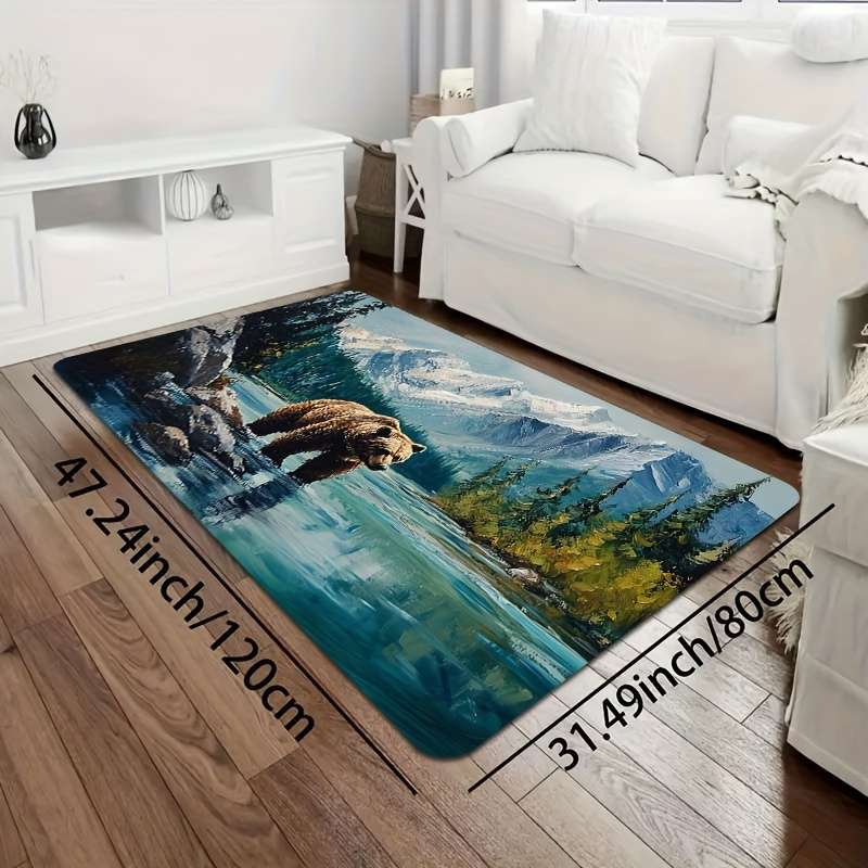 1Pc 19.69x31.49inch 50x80cm Floor Mat