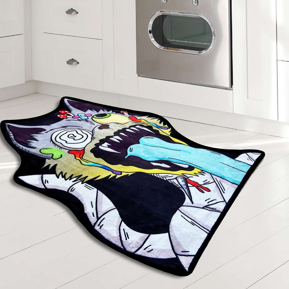 1Pc 100x120cm 39.37x47.24inch Floor Mat