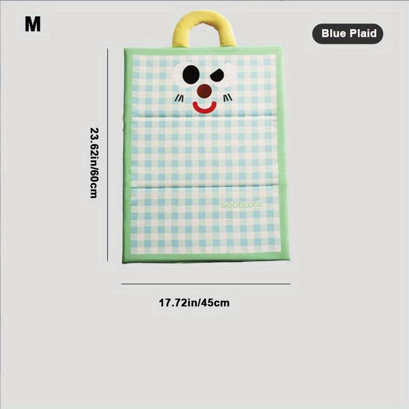 Pink Plaid Cooling Pad