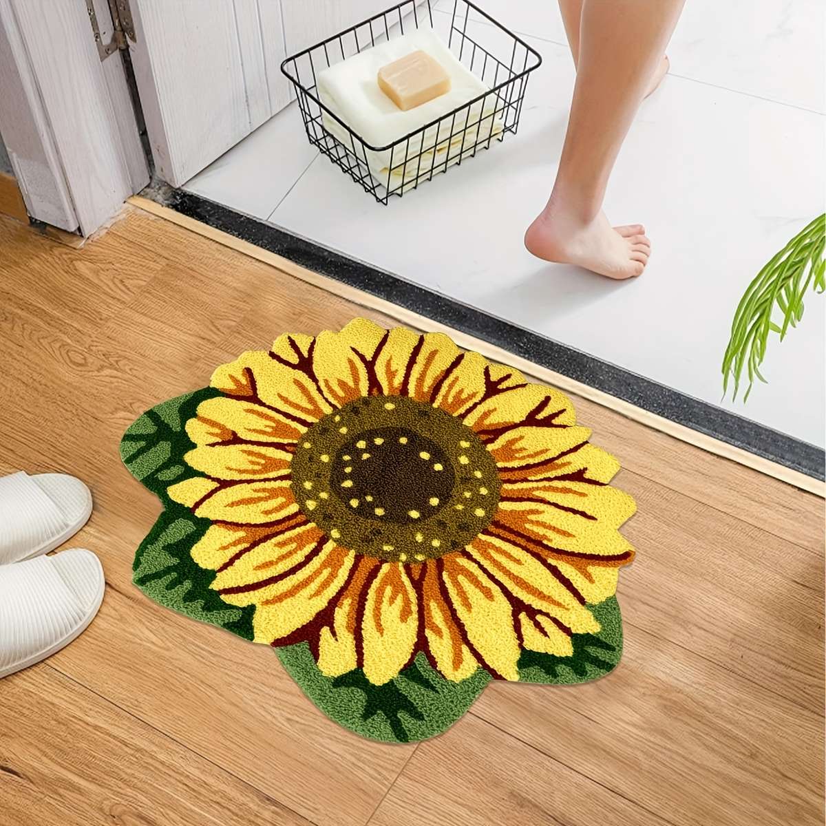 1Pc 100x100cm 39.4x39.4inch Floor Mat