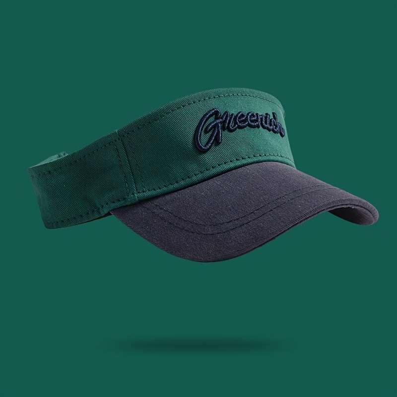 Women's Embroidered Sun Visor Hat Polyester Fantasy Themed Non-Stretch Stripe Craftsmanship