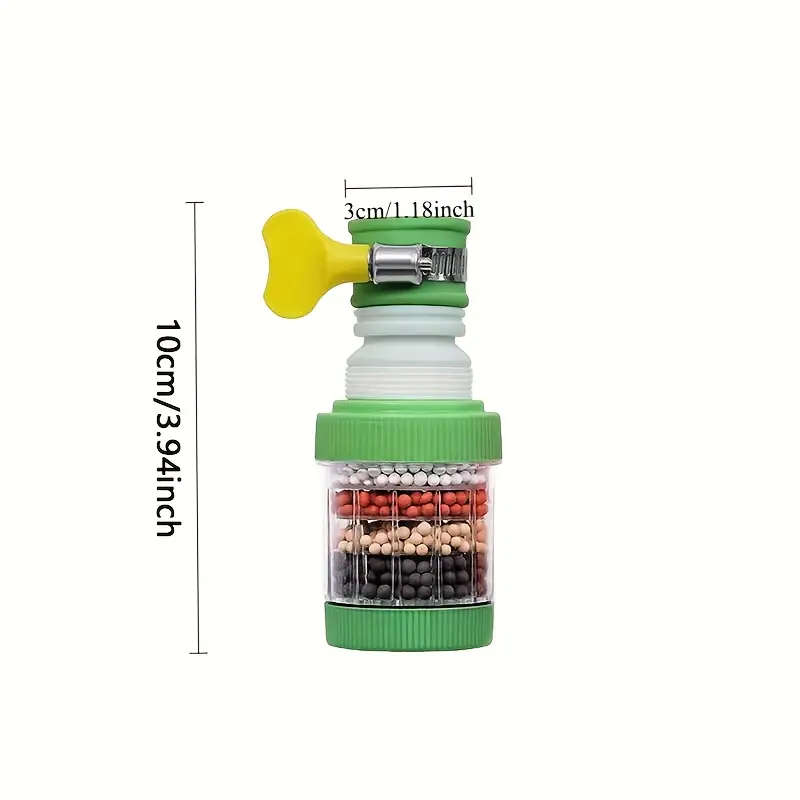 6-In-1 Water Dispenser Faucet With Filtration System Kitchen Sink Faucet