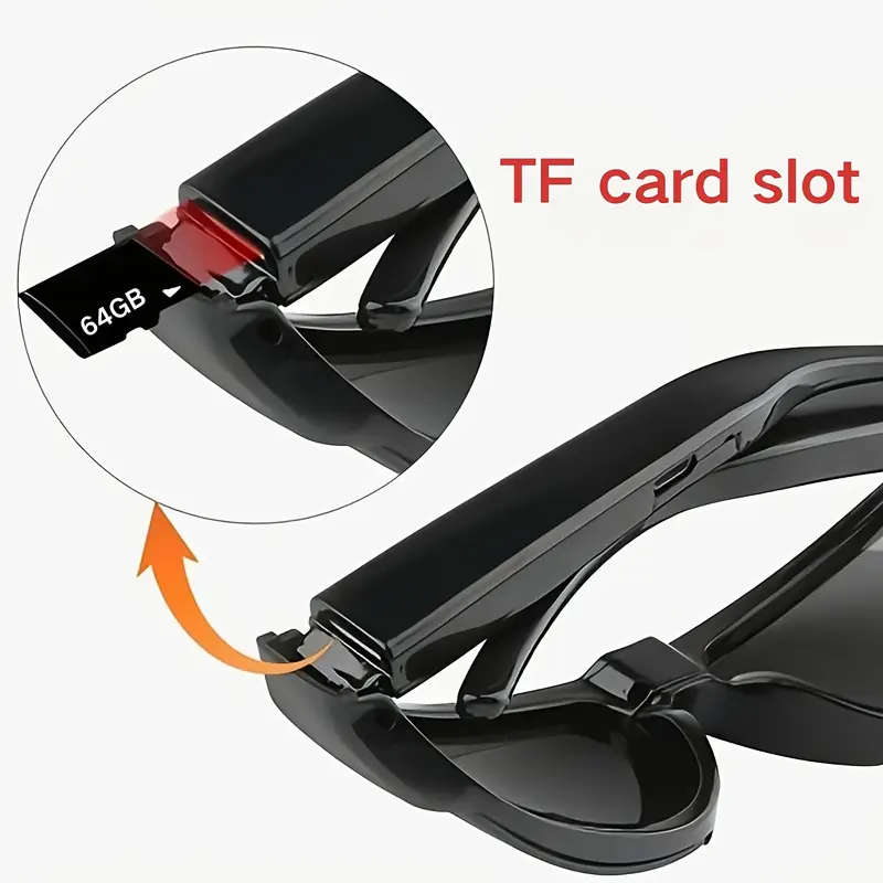 Smart Wearable Video Glasses For Sports And Meetings