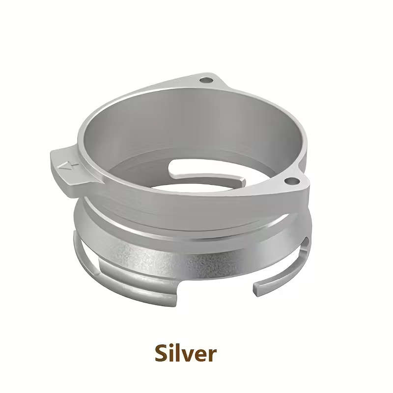 Breville 54mm Portafilter Dosing Funnel With Grinder Trigger - Silver