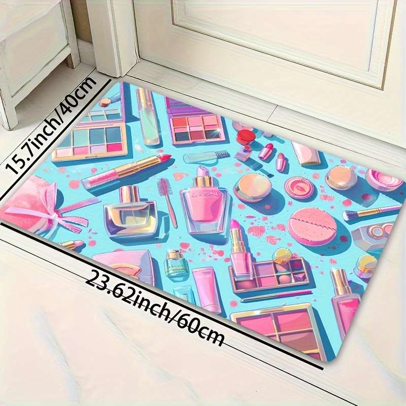 Pink 15.7x23.62inch 40x60cm Floor Mat