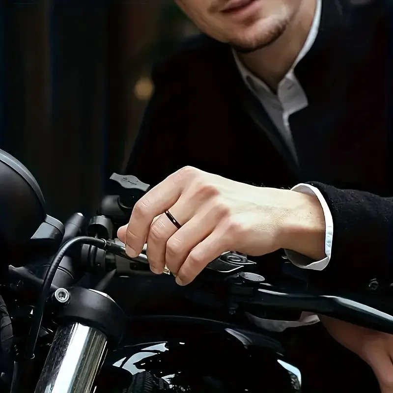 Titanium Stainless Band Ring