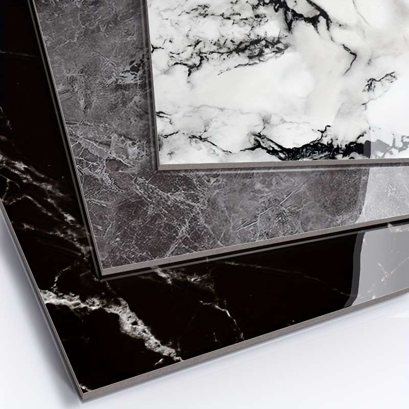 12pcs Wall StickersMarble White