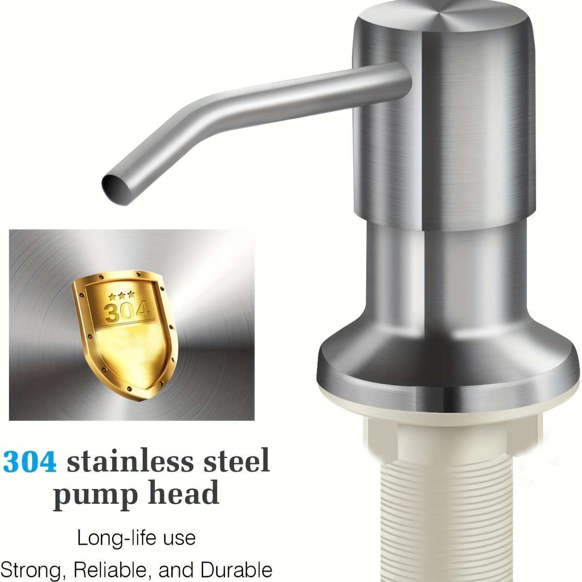 1 Piece Kitchen Sink Soap Dispenser