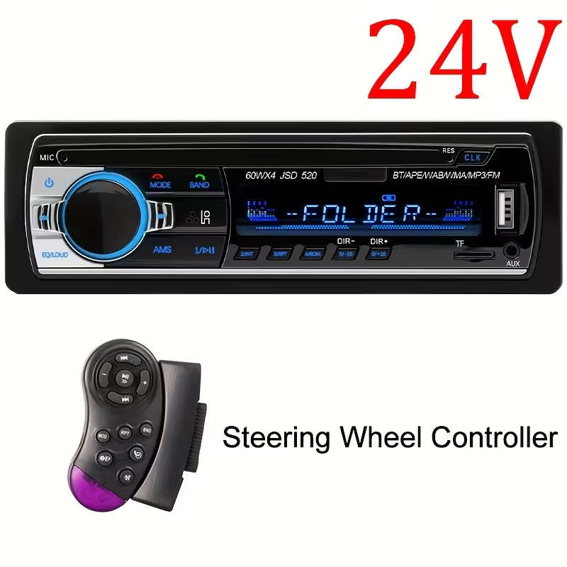 Car Radio MP3 Remote Control Set Multimedia MP3 Player Digital Wireless FM
