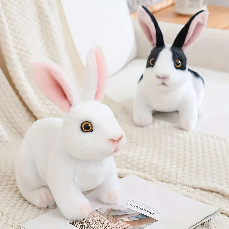 Cute Rabbit Plush Toy Brown