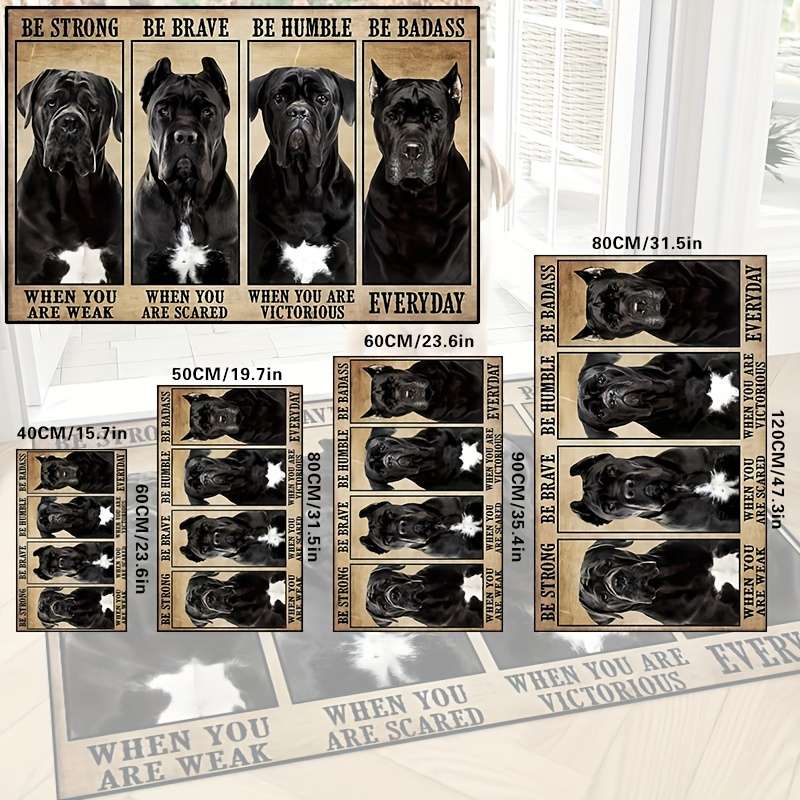 1Pc 58.42x88.9cm Floor Mat