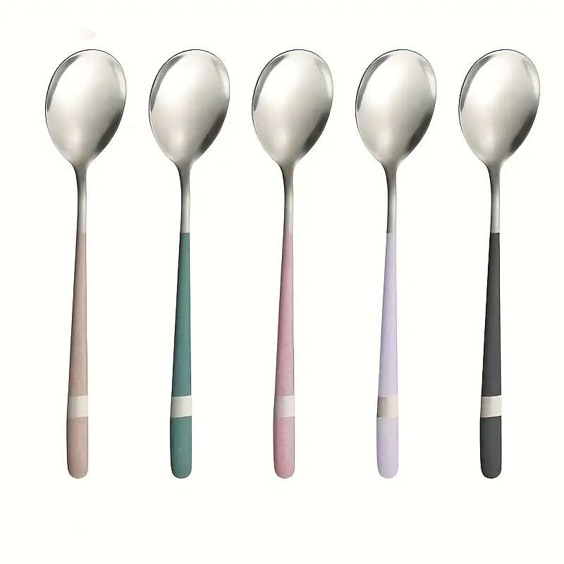 5-Piece Stainless Steel Spoon Set