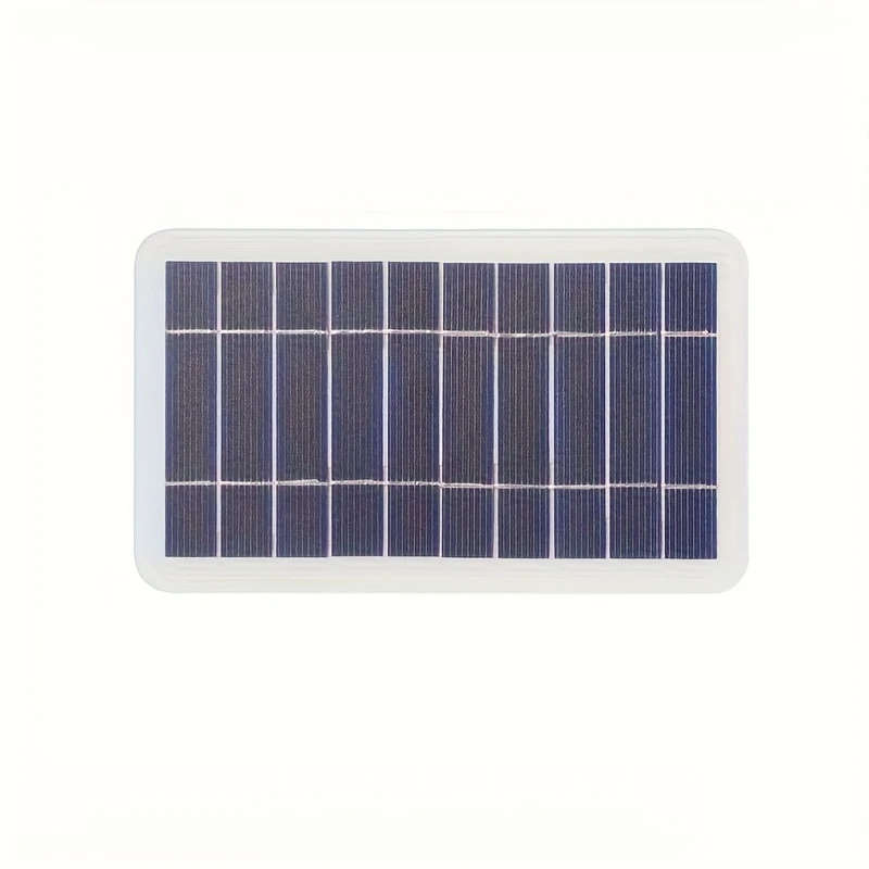 1pc Portable USB Solar Panel Charger Compact Multi-Function Outdoor Power Bank with LED Indicator Li