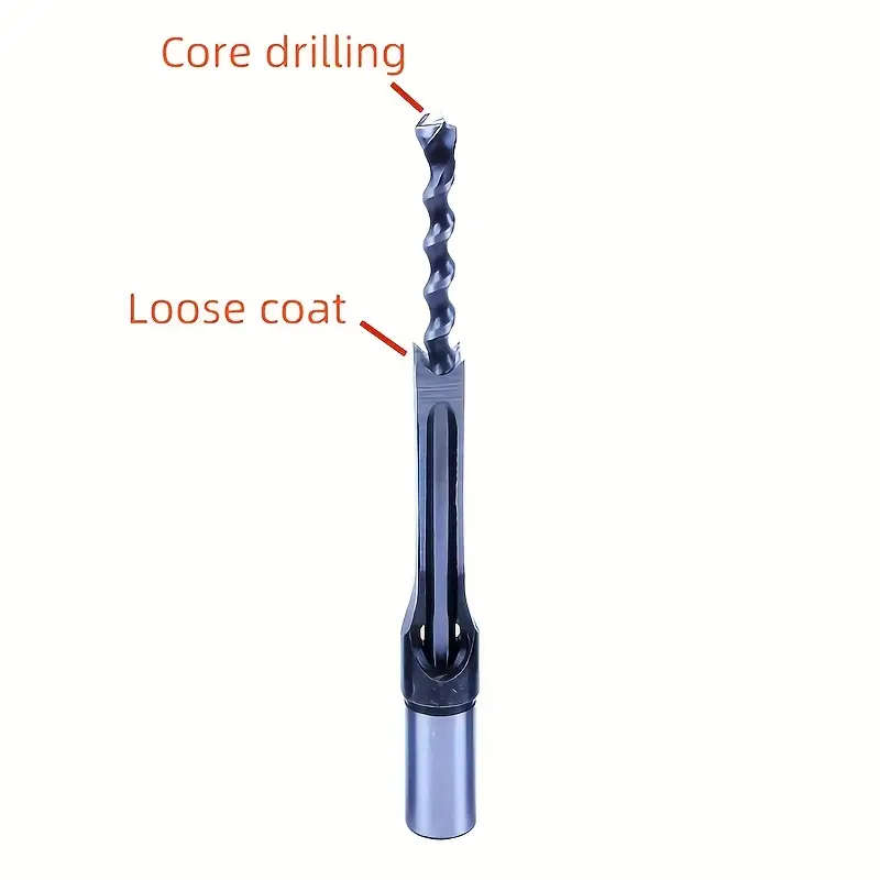 Steel Square Hole Drill Bit Set