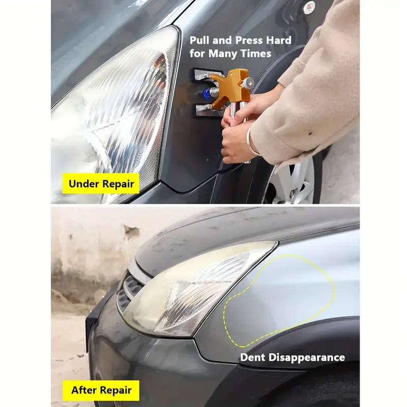 Car Dent Puller Kit - with Gaskets