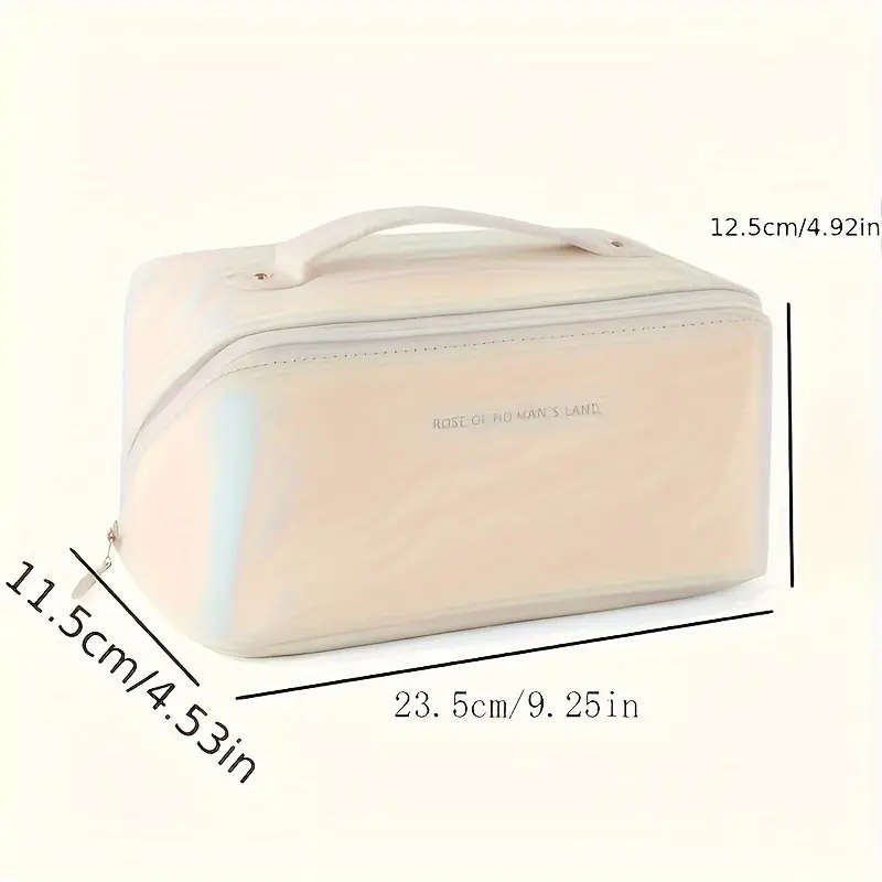 Large Capacity Makeup Bag Color Brown