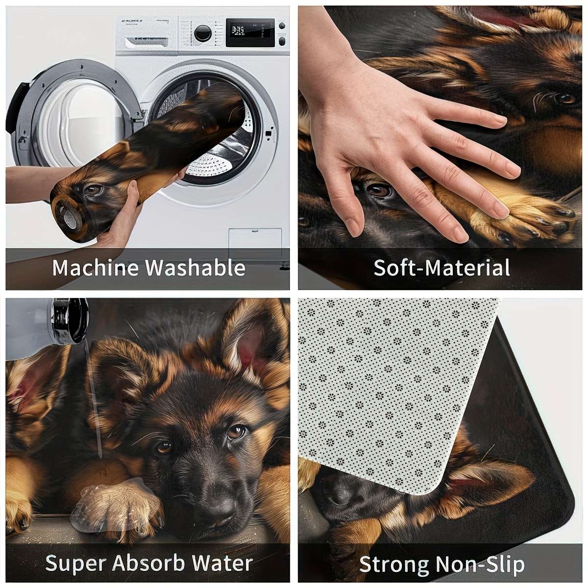 1Pc 45x75cm Floor Mat