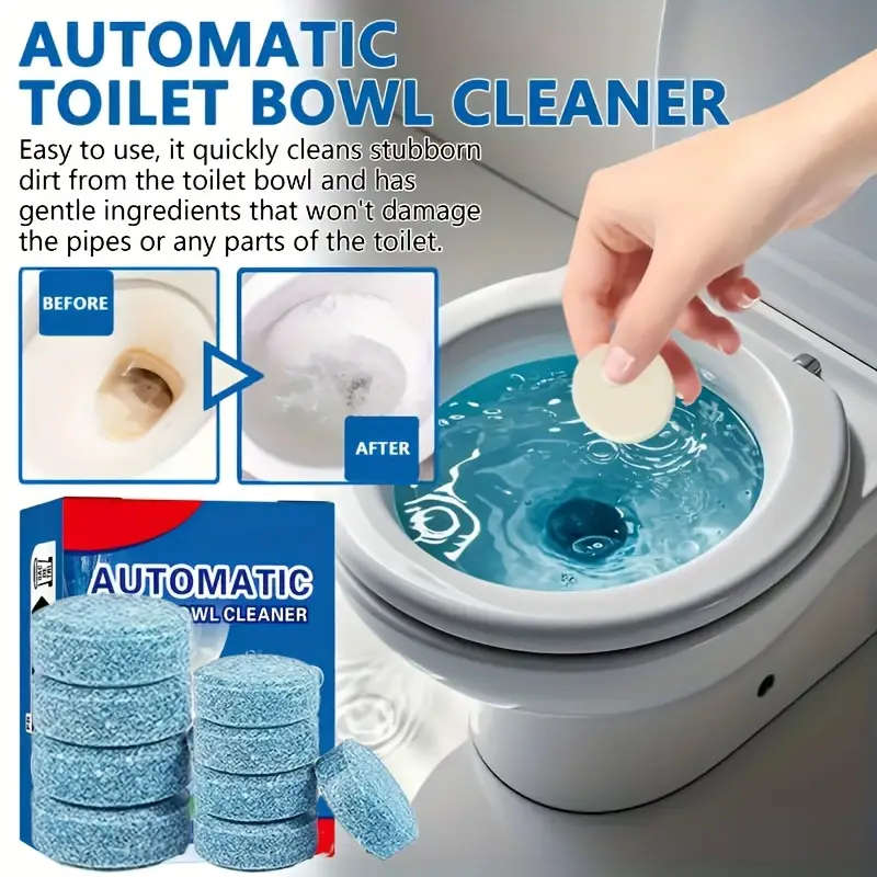 12 Automatic Toilet Cleaning Tablets