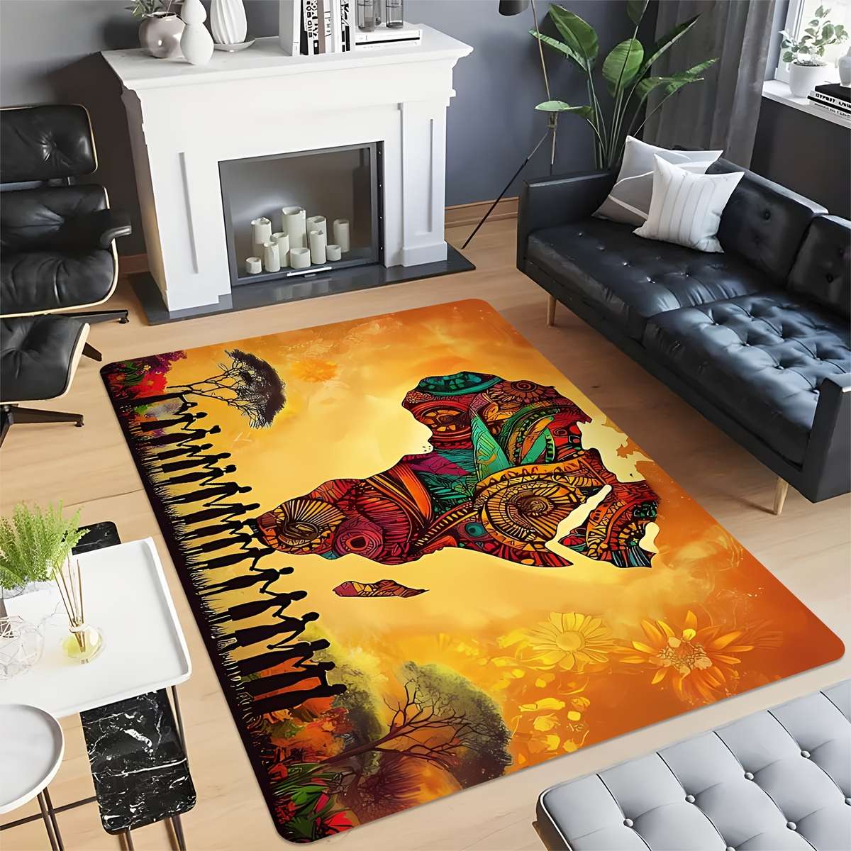 1Pc 60x90cm Floor Mat