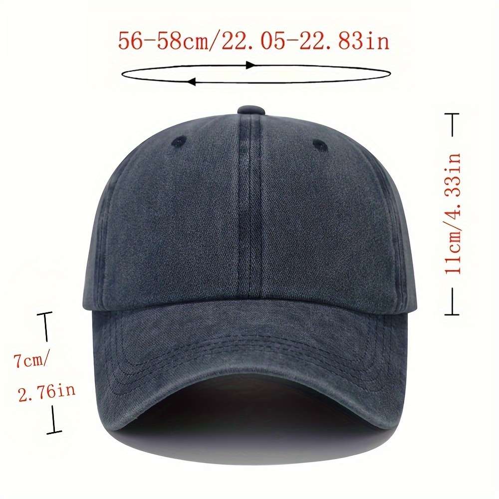 1pc Outdoor Adventures Vintage Bear Paw Print Baseball Cap Adjustable Cotton Washed Sun Hat with