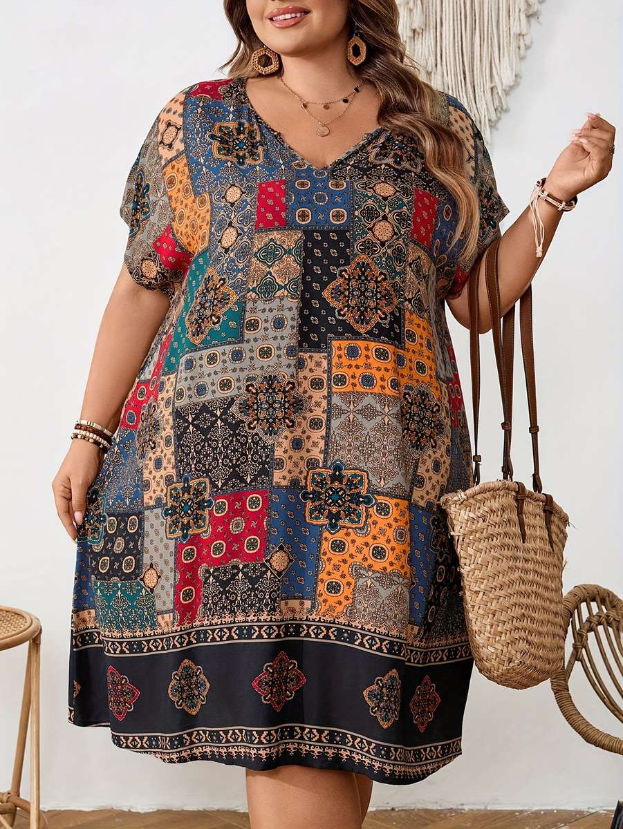 Women S Dress Color Olive Brown Size 5Xl