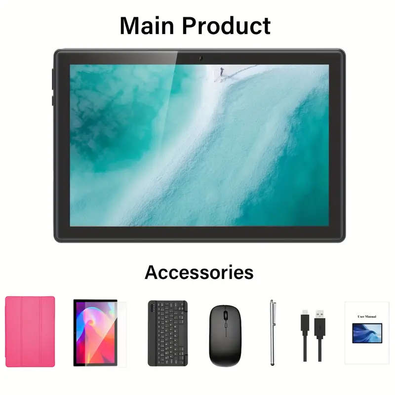 10" 2-in-1 Android Tablet