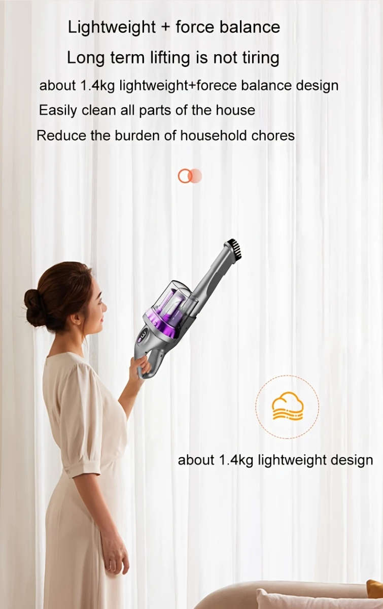 1 Cordless Vacuum Cleaner With Usb Charging