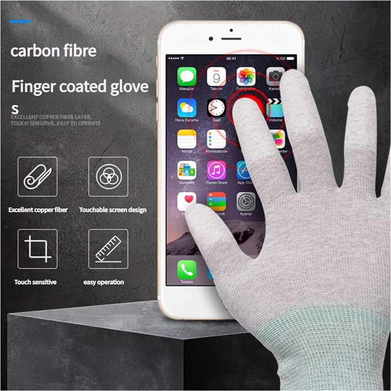 12 Pairs Of Gloves Multi Purpose Work Gloves