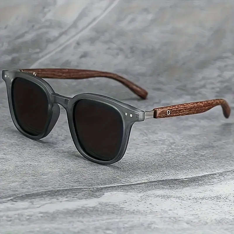 Wood Grain Sunglasses