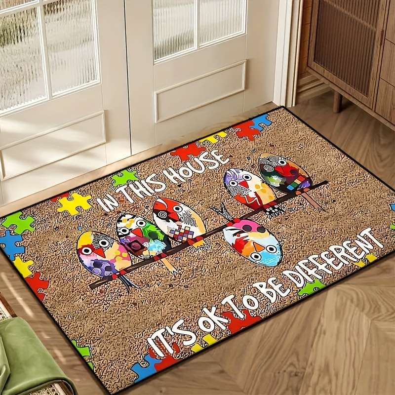 1Pc 40x60cm 15.7x23.6inch Floor Mat