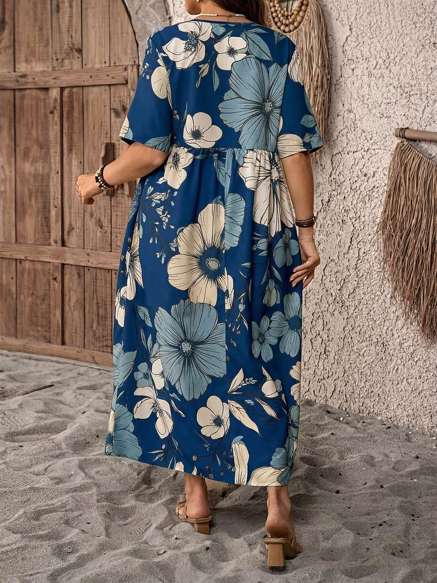 Women S Dress Color Mixed Colors Size 3Xl