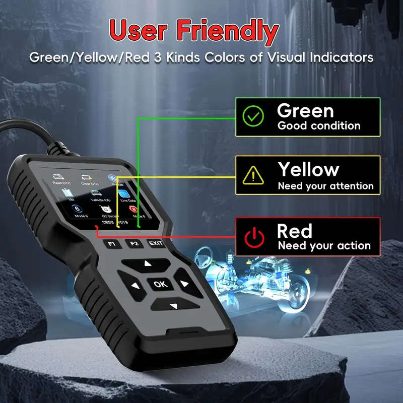 V519 Professional OBD2 Scan Diagnostic Tool