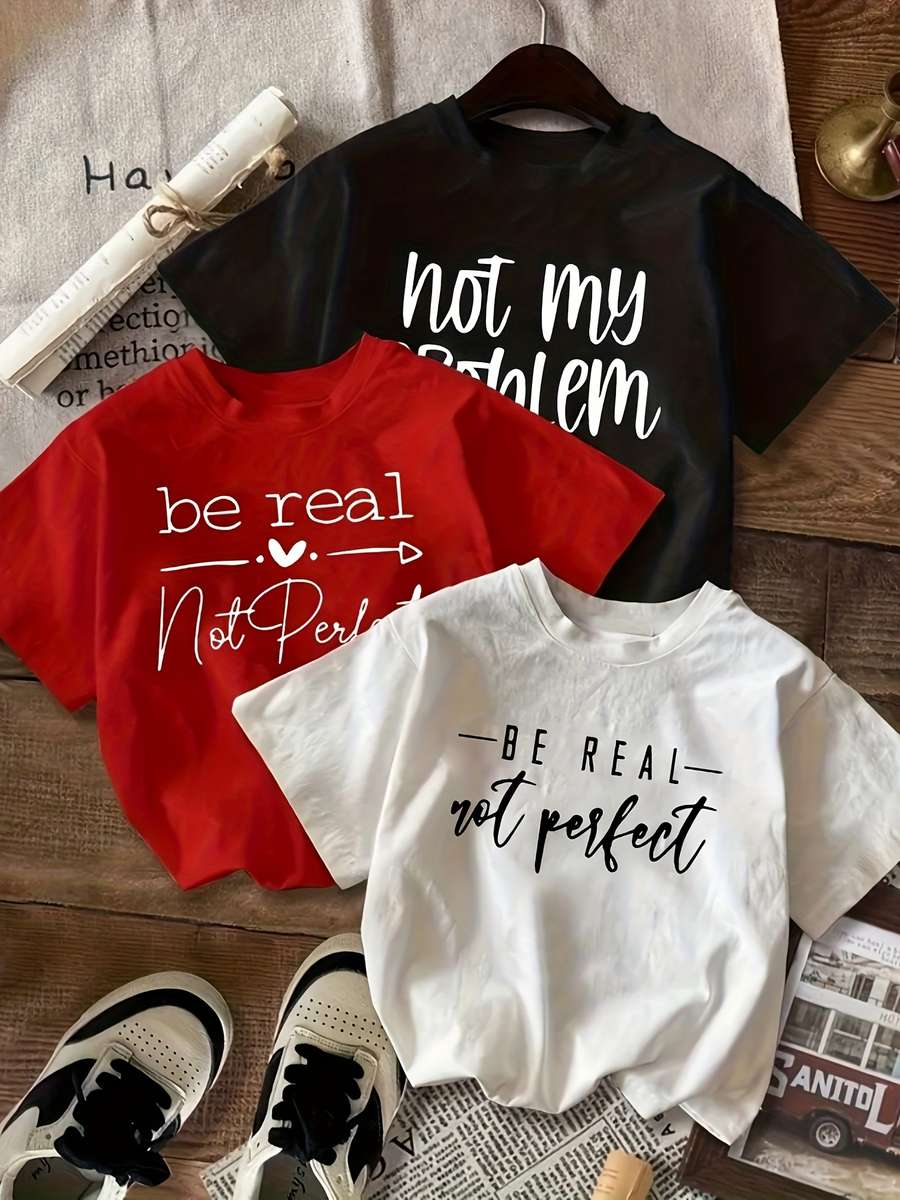 Womens T Shirt Color Mixed Color Sizel