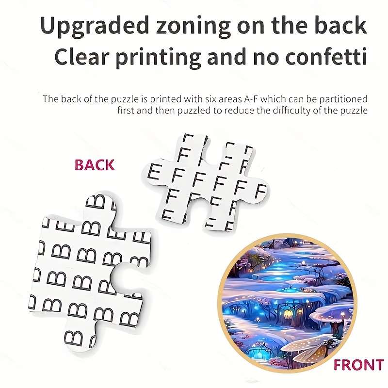 1000 Piece Paper Jigsaw Puzzle For Adults