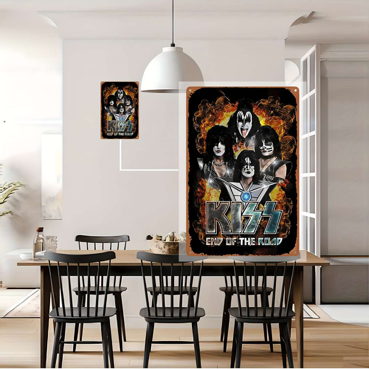 1Pc Flat Metal Aluminum Tin Label 50.8x76.2cm