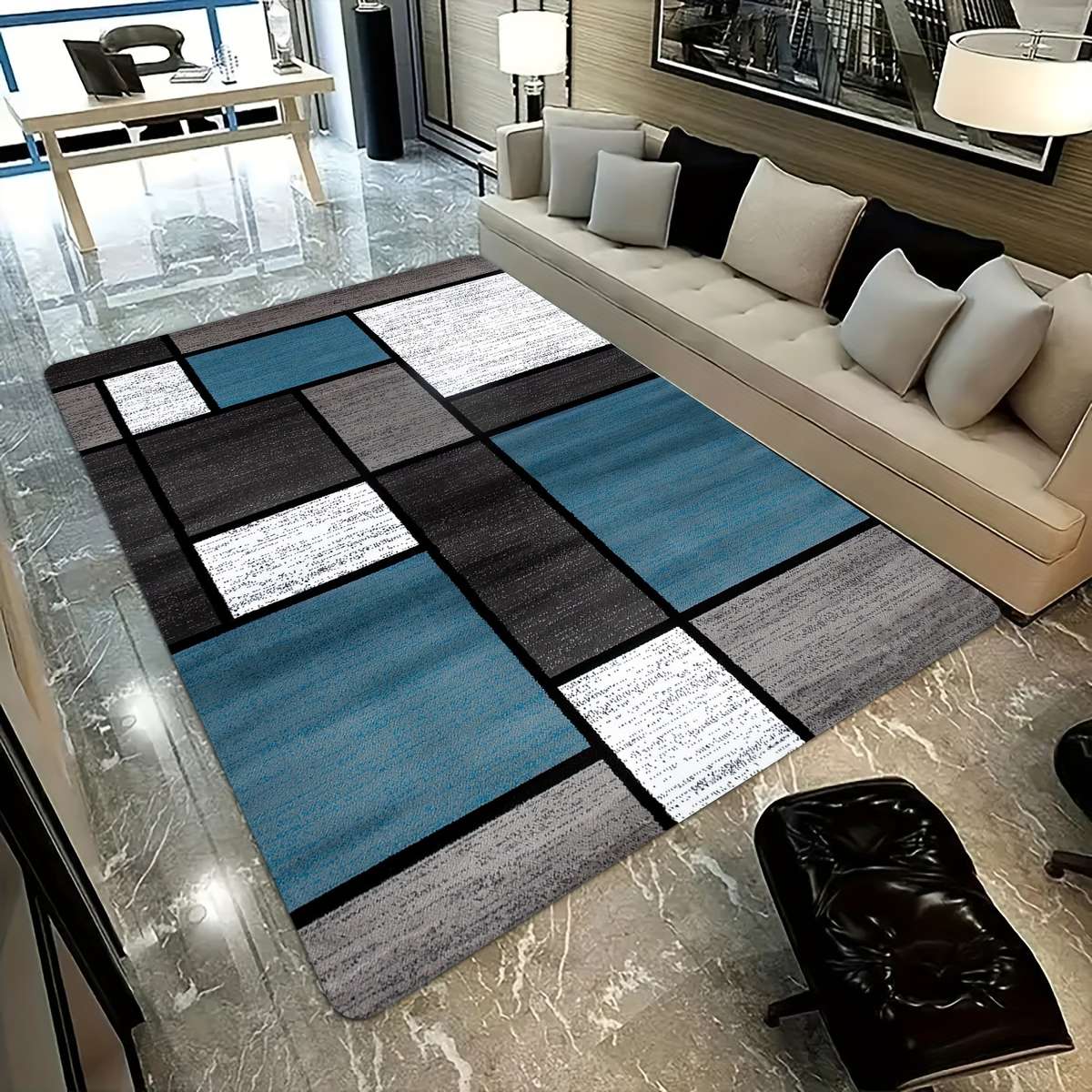 1Pc Polychrome 40x60 Floor Mat