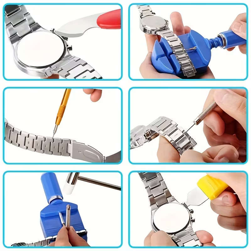 147pcs Complete Watch Repair Tool Kit