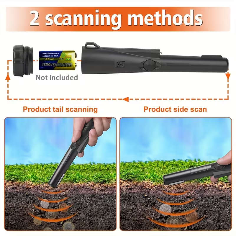 Professional Handheld Metal Detector Pinpointer with High Precision