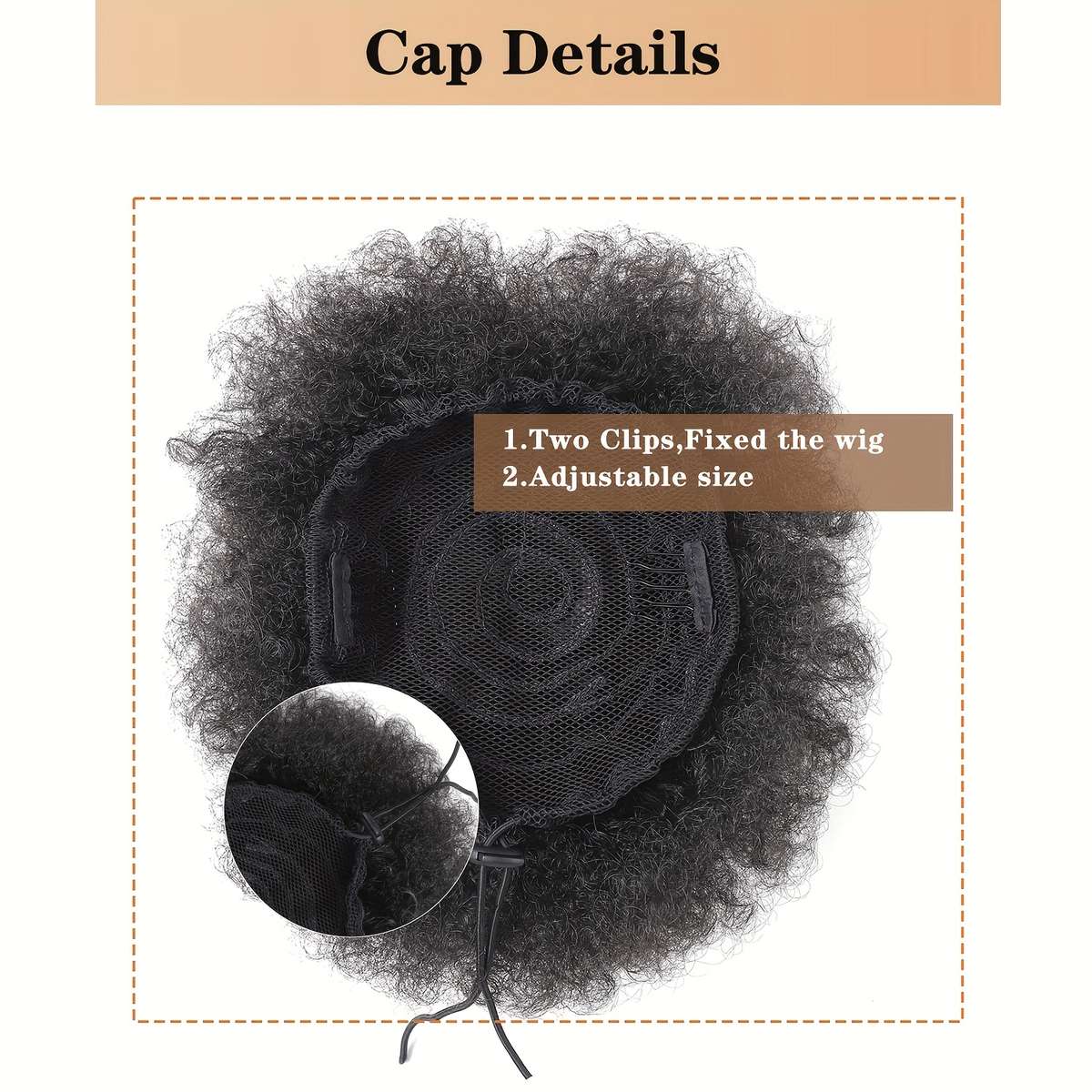 1Pc Tbug 20.32cm Fashion Design Wig