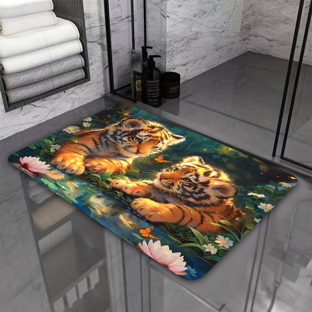 1Pc 23.6x35.4inch 60x90cm Floor Mat